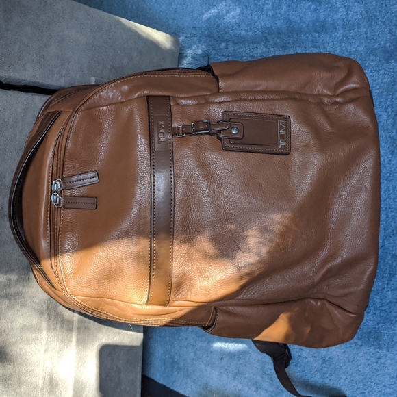 Tumi Other - Tumi Clayton Backpack in Brown Leather
